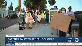 CVESD rally to reopen schools