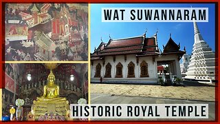 Wat Suwannaram วัดสุวรรณาราม - Listed as a National Treasure - Bangkok Thailand