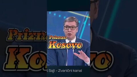 Priznao Kosovo 🫢🤔🤫 #vucic #kosovo