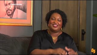 Stacey Abrams Laughs As Host Makes Fun of Biden’s Alzheimer’s