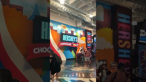 Hershey's Chocolate World #shortsfeed #hershey #shortvideos