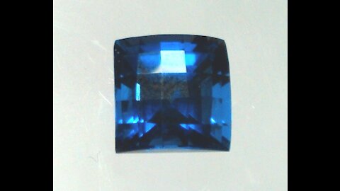 YAG Tanzanite Imitation Princess Checkerboard