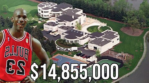Michael Jordan's $14,855,000 Legendary Estate | Mansion Tour