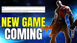 A NEW God Of War Game Is In Development?! | Job Postings Reveal