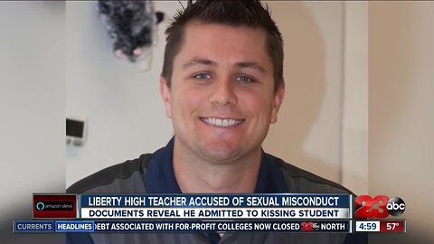 Liberty High teacher accused of sexual misconduct