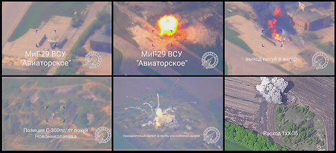 Dnipro area: Russian Iskander missile strikes Mig-29 and S-300 Anti-aircraft system