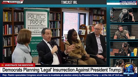 Democrats Planning 'Legal' Insurrection Against President Trump ~ Tim Pool on Rep. Raskin's Plan