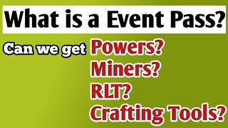 Rollercoin eventpass || new updates || boost your earning and win powers, miners, rlt and more