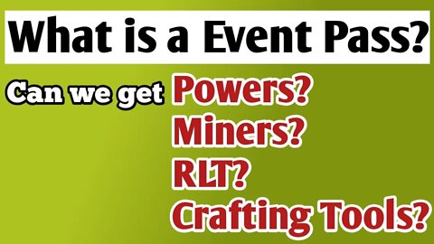 Rollercoin eventpass || new updates || boost your earning and win powers, miners, rlt and more