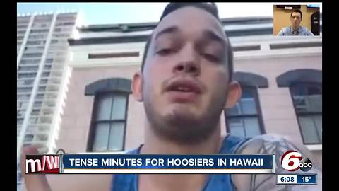 Hoosiers in Hawaii react to false ballistic missle threat alert: 'We were scared to death'