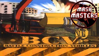 The Beach Episode - Battle Construction Vehicles | Mash Masters