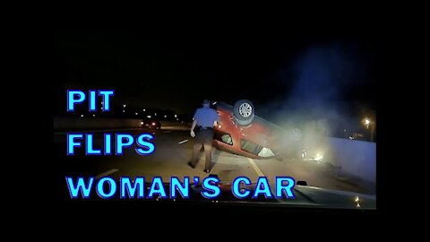 PIT Maneuver Flips Woman's Car, Justified? LEO Round Table S06E24a