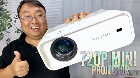 VIVIMAGE Explore 2 4000 Lux 720p HD Mini Projector Review
