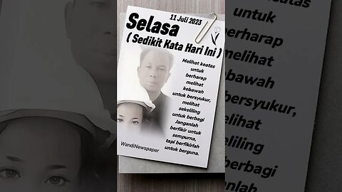 Quote Selasa 11 Juli 2023