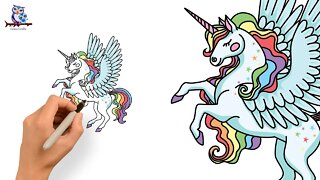 How to Draw a Unicorn - Art Tutorial