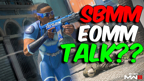 Yes Call of Duty.. Your Crusty, Toxic Sbmm/Eomm Gives Us Anxiety... A Random COD Commentary