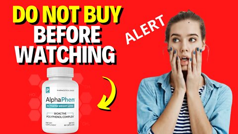 ✅Alpha Phen Supplement, 🅰️( ALERT) Alpha Phen Review, Does Alpha Phen Work ? Alpha Phen Reviews