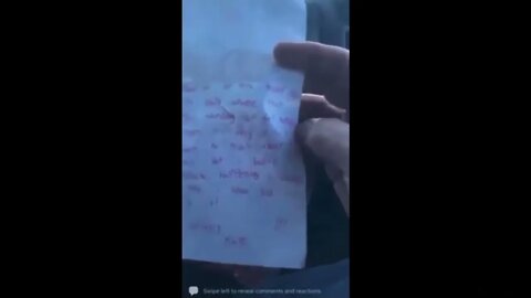 Emotional Trucker Reads Letter From 11 Year Old
