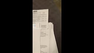 Office of Military Settlements paperwork showing our national debt has been paid off.