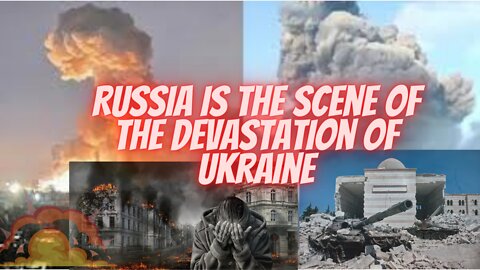 Aftermath of the Russian-Ukraine War. #RussiaUkraine #conflite