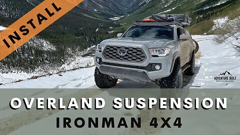 BEST OVERLAND SUSPENSION 2020 TACOMA IRONMAN 4x4 NITRO GAS SUSPENSION KIT STAGE 2 - COMPLETE INSTALL