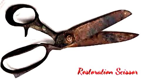 Rusty Scissors Restoration