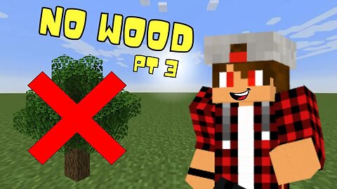 Can you beat Minecraft without wood? PT 3