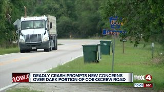 Deadly crash raises questions about safety on Corkscrew Road