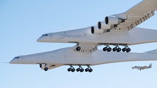 A Plane Larger Than A Football Field Just Flew For The First Time