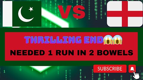 Needed 1 run in 2 bowels😱🔥/pakistan vs England match game play💯#ytshorts#trendingvideo #youtubevideo