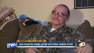 Man donates kidney after watching 10News story