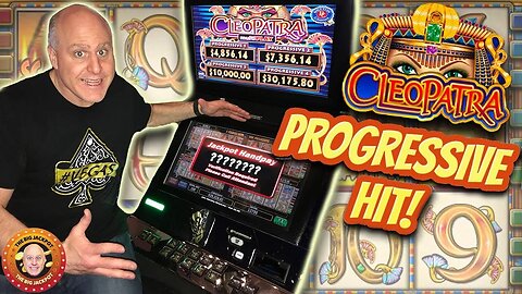 🔥 HIGH LIMIT PROGRESSIVE JACKPOT 🔥 $300 Cleopatra Multi-Play Bonus Jackpot!