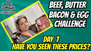 Beef Butter Bacon & Eggs day 7 | We had more then one meal | Feeling good