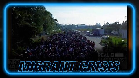 VIDEO: One of the Biggest Migrant Invasion Caravans Set to Hit Texas