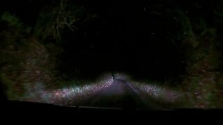 Night drive from Newton Abbot to paid campsite speedlapse GoPro 24th March 2023