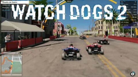 Watch Dogs 2 - gameplay cloud - teste GeForce Now Abya (internet wifi lenta)delay