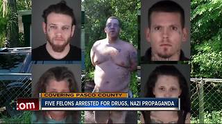 5 arrested after undercover operation unveils illegal activities, Nazi propaganda