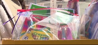 Former Lady Rebels help Las Vegas elementary schools with supplies