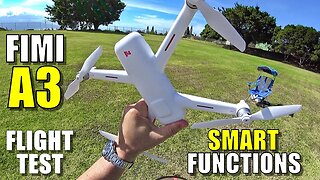 Xiaomi FIMI A3 Budget Drone Review - Part 3 - Smart Functions - [Follow Me, Orbit, Etc, Pros & Cons]