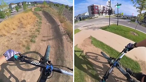 This neighborhood has the most epic MTB trail