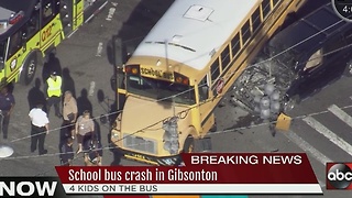 School bus involved in accident in Gibsonton