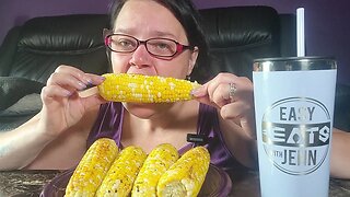 5 Cobs of corn 🌽🌽🌽🌽🌽mukbang