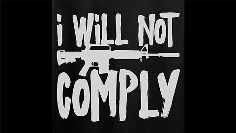 Lecture: I will not comply