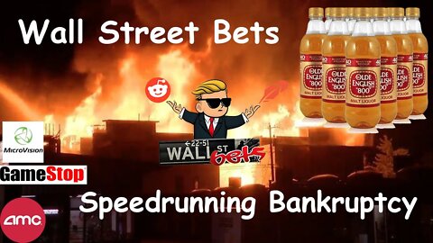 WallStreetBets: Speedrunning Bankruptcy