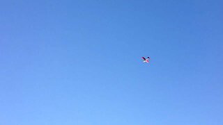 Crazy Pilot Stunt Flying Over RC Field