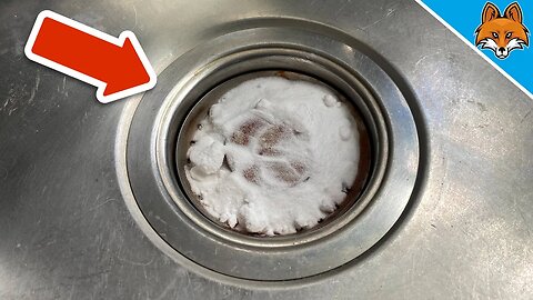 How to clean the Strainer of your SINK completely effortlessly 💥 (Cleaning Trick) 🤯