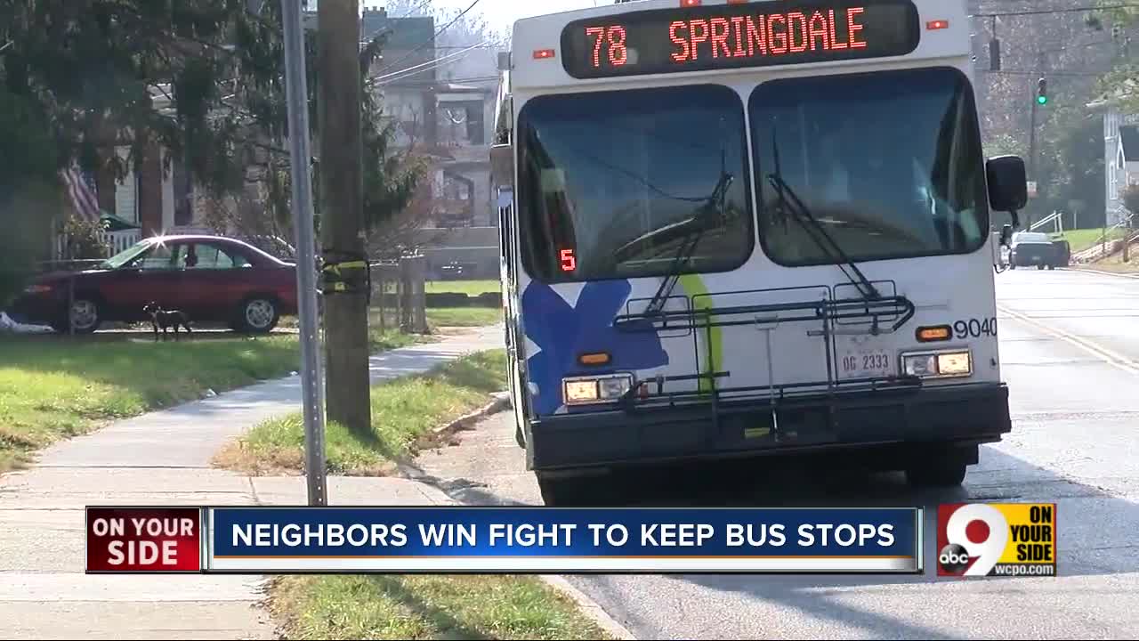 Avondale residents ask to keep Vine St. bus stop open, Metro listens