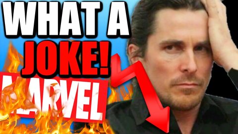 Christian Bale TRASHES Marvel in BRUTAL Interview - Get Woke, Go Broke!