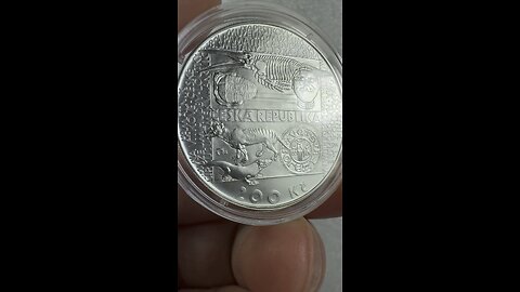Czech Republic 200 Korun 2018 Kčs Kč National Museum Silver Coin