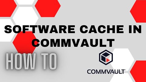 How to manually push the software cache in Commvault for your offline lab.